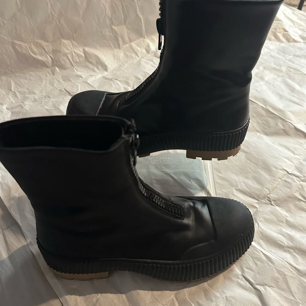 Zara Black Men's Rain Boots